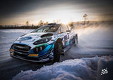 'Arctic Rally 2021' Poster by M-Sport | Displate