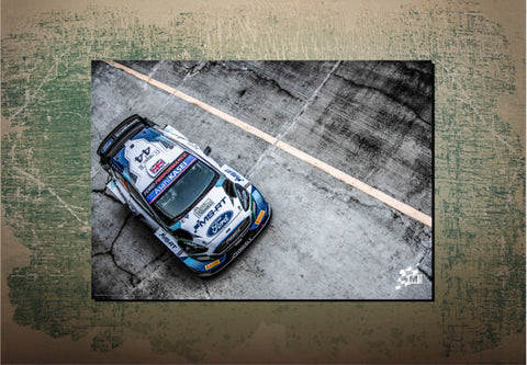 M-Sport Fiesta WRC 2021 - Rally Italy Monza - Repositionable Wall Poster