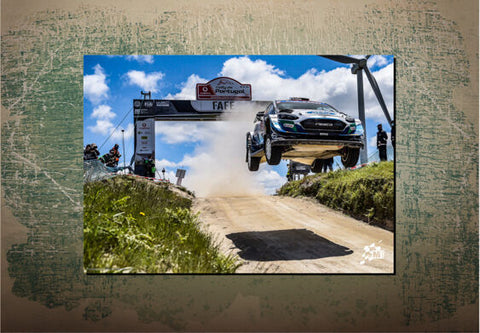 M-Sport Fiesta WRC 2021 - Rally Portugal - Repositionable Wall Poster