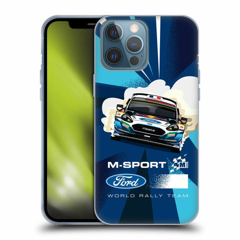 M-Sport Ford World Rally Team Ford Fiesta 2020-21 Soft Gel Phone Case