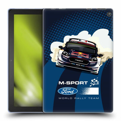 M-Sport Ford World Rally Team Liveries Ford Fiesta 2018 Soft Gel Tablet Case