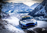 'Rallye Monte Carlo 2021' Poster by M-Sport | Displate