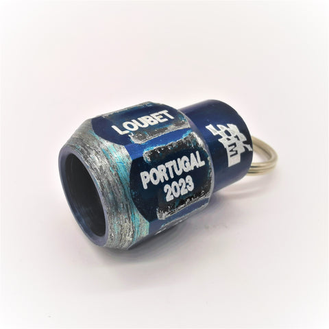 Pierre-Louis LOUBET LIMITED EDITION Portugal 2023 Ford Puma RS WRC Wheel Nut Key Ring