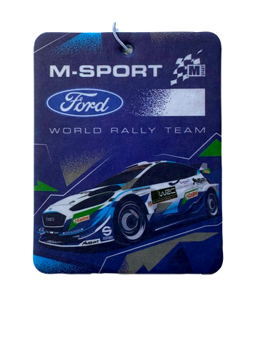 M-Sport World Rally Team Air Freshener *New Car Scent*