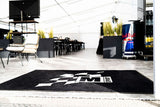 M-Sport Workshop / Garage Mat - Black with White Logo