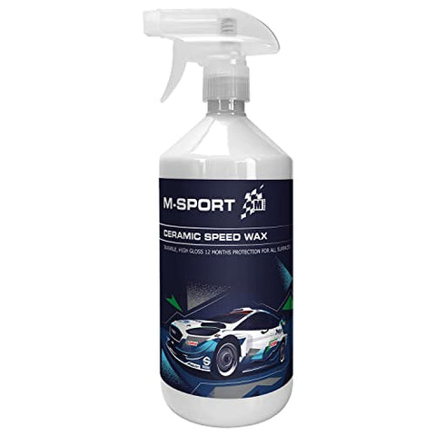 M Sport Ceramic Speed Wax 500ml - Instant Hydrophobic Protection - Deep Gloss Finish