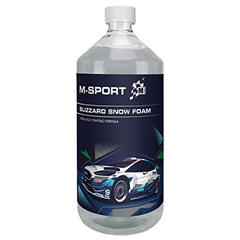 M-SPORT Blizzard Snow Foam 1L - Extreme Cling PH Neutral Formula