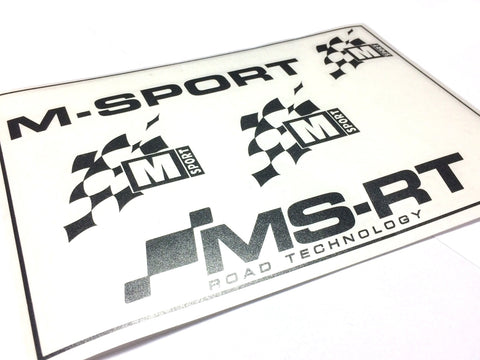 M-Sport & MS-RT Sticker Set